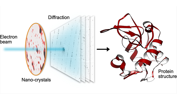 Elektronenbeugung Zeigt Winzige Kristalle In Neuem Licht Universitat Hamburg