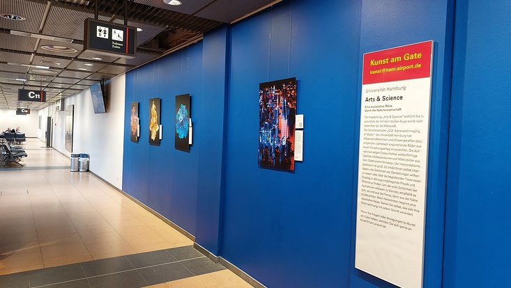 Bilder im Wartebereich